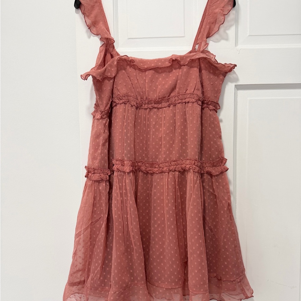 Patrons of Peace Coral Sleeveless dress sun summer vacation dress sz S - Picture 4 of 5